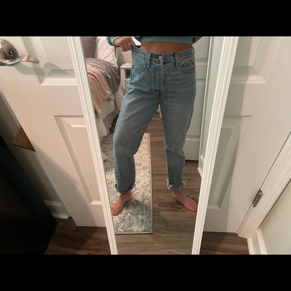 Levi’s Wedgie Fit Jeans Mom Jeans High Waisted - Picture 6 of 16